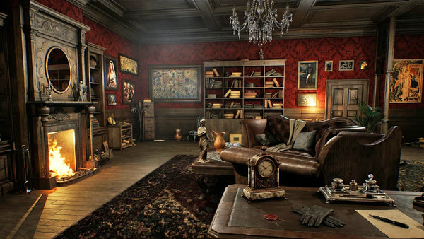 Victorian Living Room, animated battle map pack