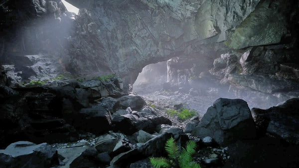 Waterfall Cave, animated battle map pack