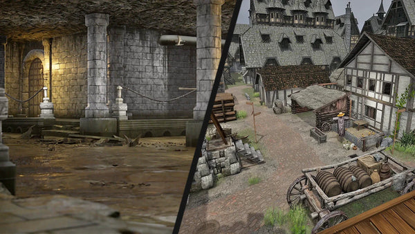 Fantasy City & Sewers