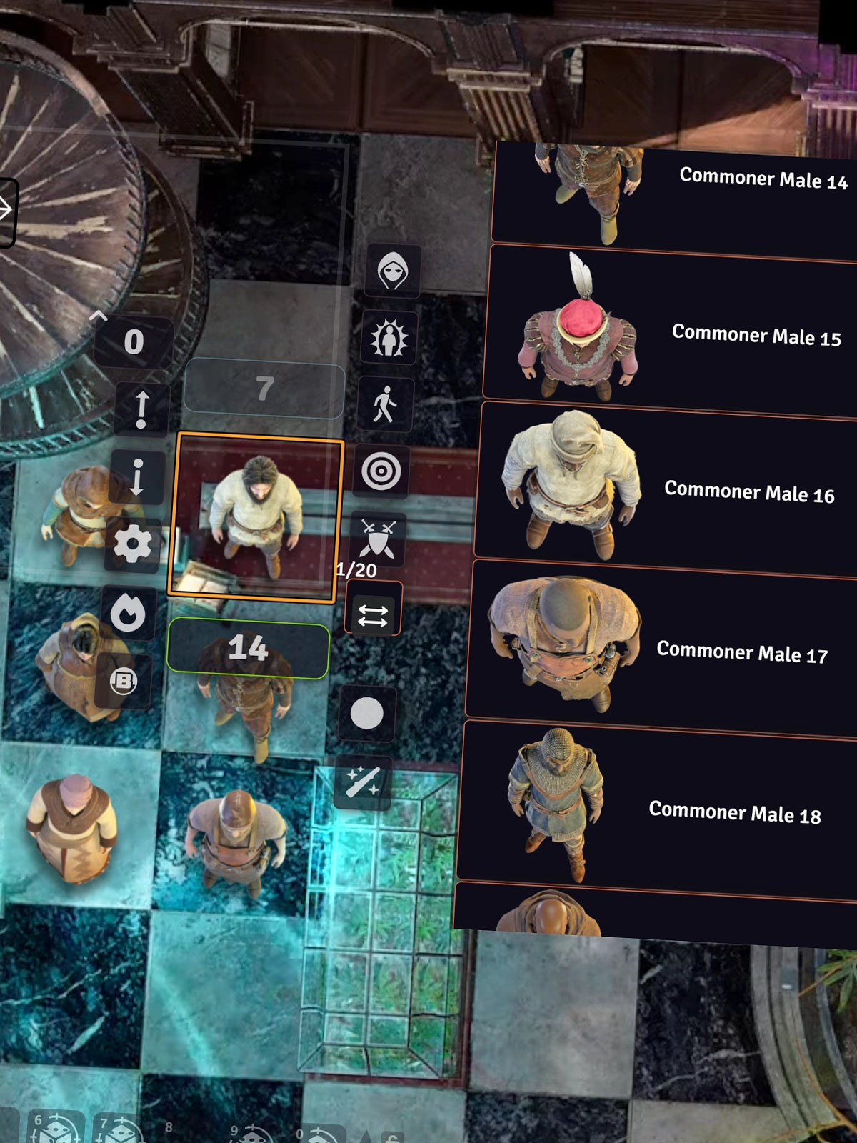 Multiple skins and a defeated-state image