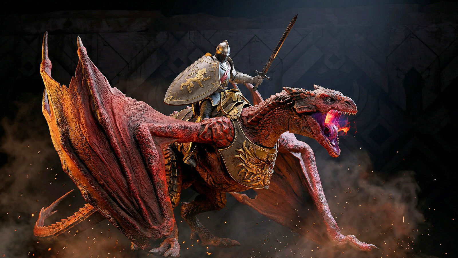 New Flightmaster: Pyre-Wyvern Knight