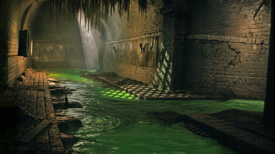 Modular Sewer System - A huge maze with tons of gameplay opportunities