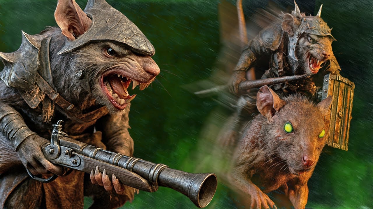 New Ratfolk - Rat Knight & Sewer-Sniper