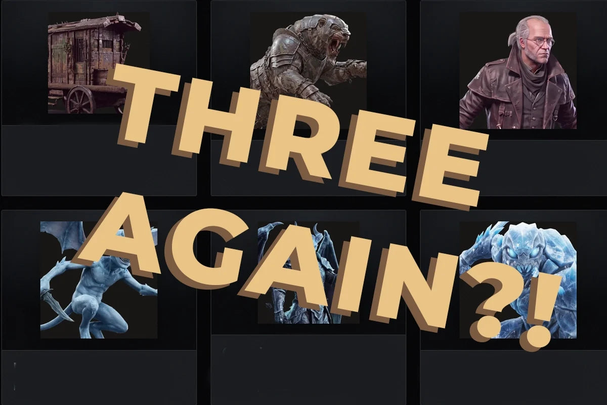 Terrifying Trio (if you're a monster): Monster Hunter, Armored War-Tiger & Armored Cart