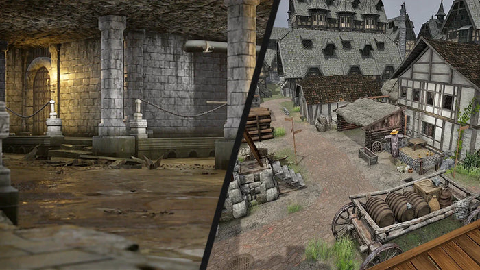 Fantasy City & Sewers