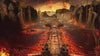 Lava Lands - Molten Court, animated battlemap pack for Foundry VTT, product trailer